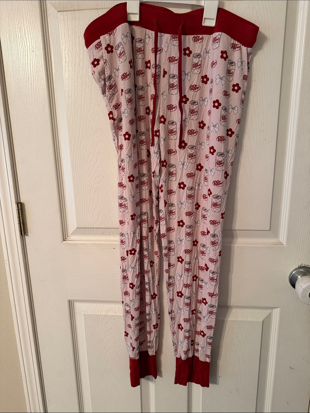 Women's bamboo xl Dr. Pepper joggers